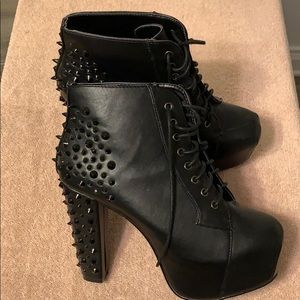 Studded boots